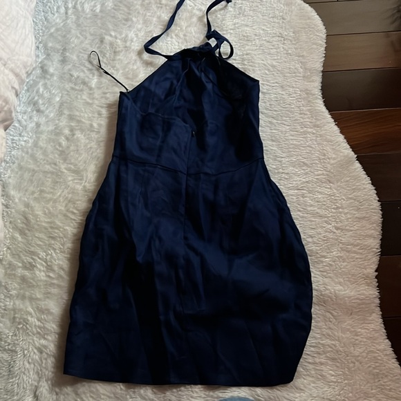 Reformation Navy Blue Summer Dress - Picture 2 of 3